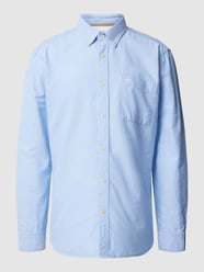 Regular Fit Freizeithemd mit Button-Down-Kragen von camel active Blau - 32