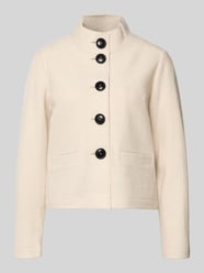 Regular Fit Blazer aus Viskose-Woll-Mix von Betty Barclay Beige - 1