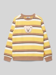 Bluza z prążkowanymi wykończeniami od Steiff - 13