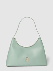 Handtas met labeldetail, model 'DIAMANTE' van Furla Turquoise - 33