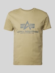 T-Shirt aus reiner Baumwolle von Alpha Industries - 1