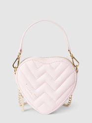 Umhängetasche aus Leder Modell 'Mini Heart Bag Blush' von Weat Rosa - 22