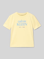 regular fit T-shirt van puur katoen van Calvin Klein Jeans - 18