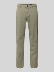 Spodnie o kroju slim fit z wpuszczanymi kieszeniami model 'Tybalt 5' od g1920 - 12