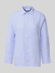 regular fit overhemdblouse van puur linnen van Christian Berg Woman - 21