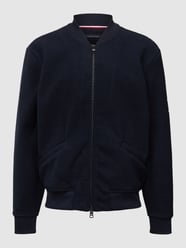 Sweatjacke mit Eingrifftaschen von Tommy Hilfiger Blau - 30