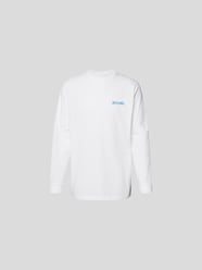 Longsleeve mit Label- und Backprint von Jacquemus Weiß - 17