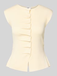 Strickshirt mit Rüschen Modell 'PAGNI' von SUNCOO PARIS - 47