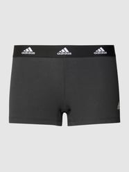 Slip met elastische band met logo van ADIDAS SPORTSWEAR Grijs / zwart - 33
