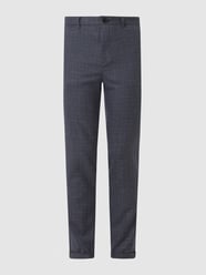Broek met stretch, model 'Maliam' van Matinique Blauw / turquoise - 46