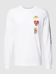 Longsleeve mit Label-Print von Nike Weiß - 38