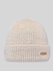 Czapka beanie z naszywką z logo model 'Witzia' od Barts - 5
