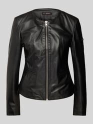 Shaped Fit Lederjacke aus echtem Lammnappa von Cabrini - 21