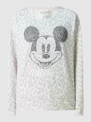 Sweatshirt mit Strasssteinen  von Frogbox Grau - 43