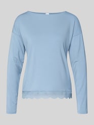 Regular fit shirt met lange mouwen en kant van Skiny - 18