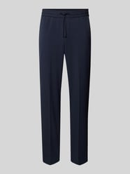 Relaxed Fit Hose aus Viskose mit Tunnelzug von Lindbergh Blau - 22