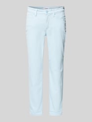 Regular Fit Jeans mit verkürzten Schnitt von Cambio Blau - 46