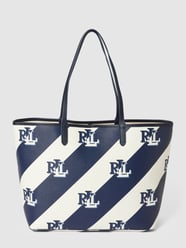 Shopper mit Streifenmuster von Lauren Ralph Lauren - 8