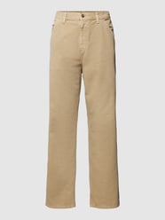 Relaxed Straight Fit Jeans Modell 'SINGLE KNEE PANT' von Carhartt Work In Progress Beige - 21