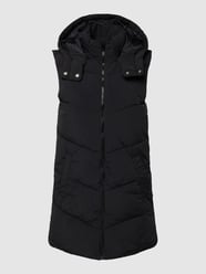 Bodywarmer met capuchon, model 'JAMILLA' van Pieces Zwart - 21