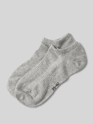 Sneakersocken mit elastischem Rippenbündchen im 2er-Pack von Snocks Grau - 26