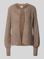 Cardigan met steekzakken, model 'eretta' van Fransa Bruin - 27