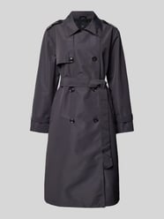 Trenchcoat mit Bindegürtel von WITHBLACK Grau - 35