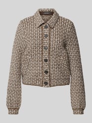 Blazer met knoopsluiting van Marc Cain Bruin - 9