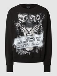 Sweatshirt aus Baumwolle  von Just Cavalli Schwarz - 10