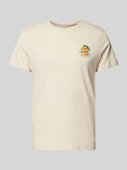 T-Shirt mit Motiv-Print von Blend Beige - 39