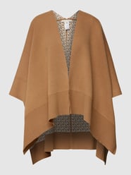Poncho mit Label-Detail Modell 'REVERSIBLE MK LOGO PONCHO' von MICHAEL Michael Kors Beige - 10