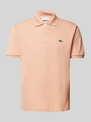 Regular fit poloshirt met labelpatch van Lacoste Rood - 43