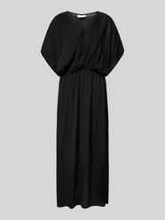 Kleid mit V-Ausschnitt Modell 'Noeli' von FREE/QUENT Schwarz - 21