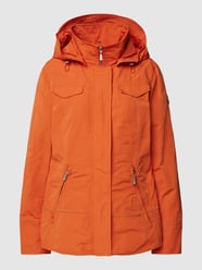 Jas met labelpatch en afneembare capuchon van Gil Bret Rood - 23