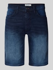 Szorty jeansowe o kroju slim fit z 5 kieszeniami model ‘TWISTER’ od Blend - 4