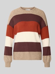 Regular Fit Pullover aus Viskose-Mix Modell 'LATIA' von ONLY Beige - 45