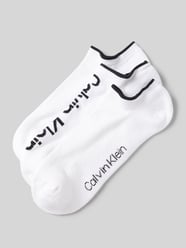 Socken mit Label-Print im 3er-Pack von CK Calvin Klein - 24