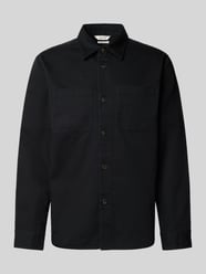 Kurtka koszulowa o kroju regular fit z czystej bawełny model ‘TRAVIS’ od Selected - 2