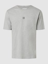 T-shirt z bawełny bio  od Les Deux Szary - 29