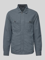 Hemdjacke mit Eingrifftaschen Modell 'delave' von Mango Blau - 27