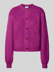 Regular Fit Cardigan mit durchgehender Knopfleiste von Jake*s Casual - 47
