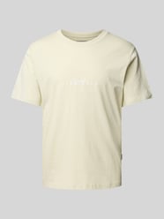 T-Shirt mit Label-Print Modell 'VARENNA' von JACK & JONES - 12