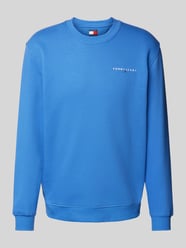 Regular Fit Sweatshirt mit Rundhalsausschnitt von Tommy Jeans Blau - 24