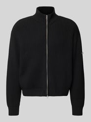 relaxed fit gebreid jack van puur katoen model 'L’ATELIER' van RETERNITY - 2