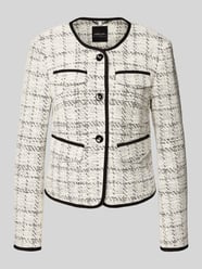 Regular Fit Blazer mit Paspeltaschen von Marc Cain - 45