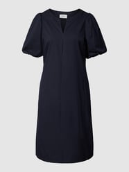 Tuniekjurk met tuniekkraag van ROBE LÉGÈRE Blauw - 48