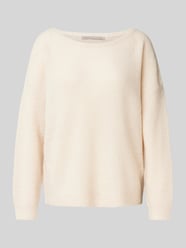 Gebreide pullover met ribboorden van (The Mercer) N.Y. Beige - 29