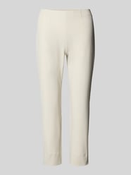 Skinny fit broek in verkorte pasvorm van Raffaello Rossi Beige - 5