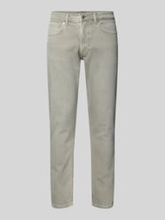 Jeansy w kroju tapered fit z mieszanki bawełny model 'STANLEY' od Pepe Jeans - 1