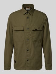 Regular Fit Hemdjacke aus reiner Baumwolle von camel active - 2